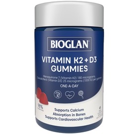 Bioglan Vitamin K2 + D3 Gummies X 65