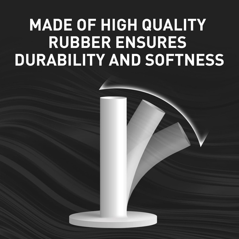 FINGER TEN Golf Rubber Tees for Driving Range Mats Value