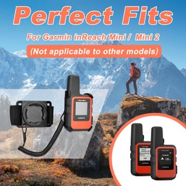 Generturbo Backpack Tether for Garmin inReach Mini 2 and inReach Mini Accessories, Backpack Tether Mount Holder for Prevent Losing Handheld GPS Device