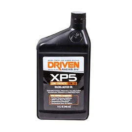 Joe Gibbs Driven Racing Oil 00906 XP5 20W-50 Semi-Synthetic Racing Motor Oil - 1 Quart Bottle by Joe Gibbs