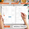 Clever Fox Appointment Book – Hourly Schedule Planner with 15-Minute