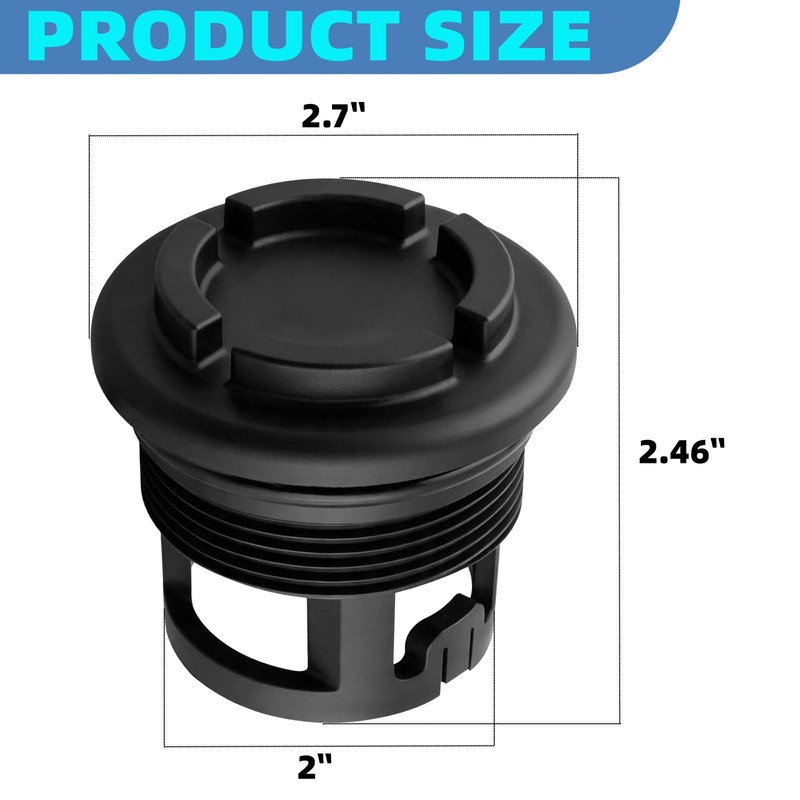 006720F Drain Plug Fit for Raypak Pool Spa Heater Systems