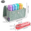Jasenna Pill Organizer,Weekly Travel Pill Case Box Medication Reminder Daily