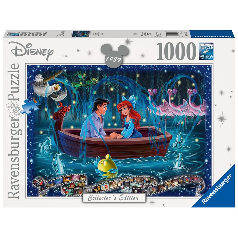 Ravensburger Jigsaw Puzzle, 1,000 Pieces, Ariel, grey