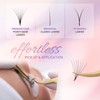 NAGARAKU Eyelash Extensions Premade Fans Eyelash Premade Volume Fan Eyelashes