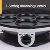 Aoruru Electric Pancake Maker for Kids Mini Crepe Maker Nonstick