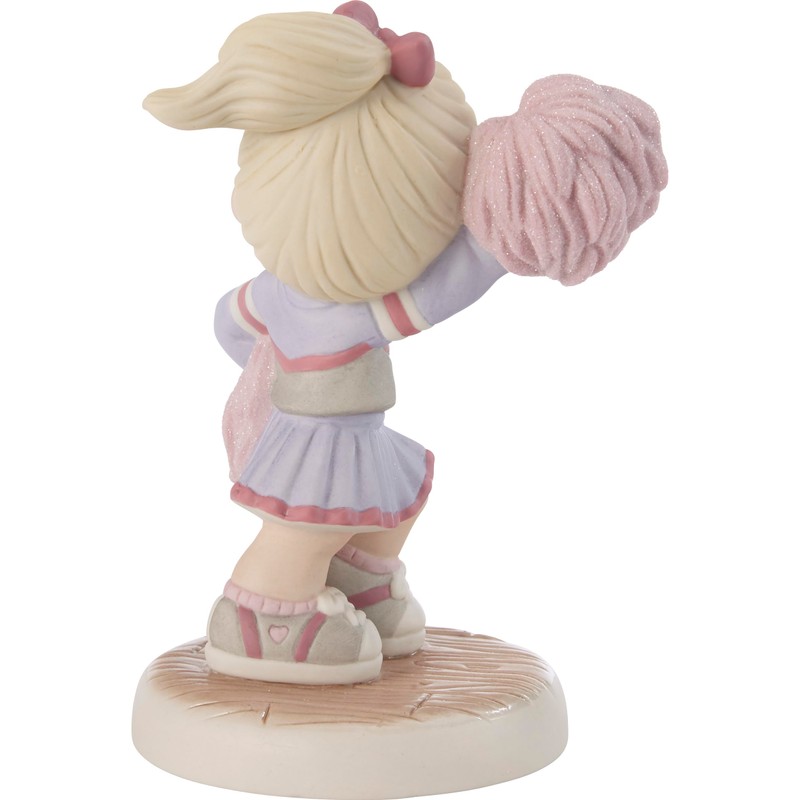 Precious Moments Girl Cheerleader Figurine - Blonde