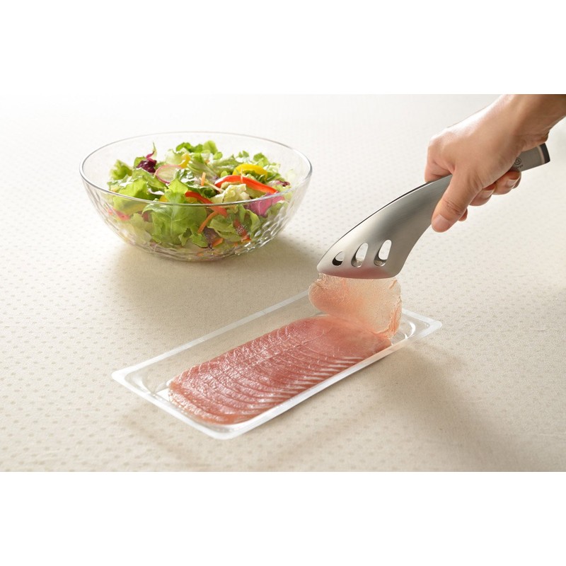 Oaks Leye LS1514 Fingertip Server Tongs, Easy to Sort Even
