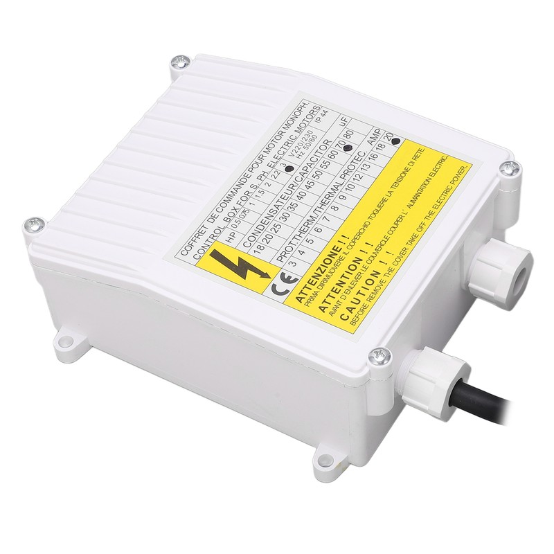 Deep Well Pump Control Box Household 3.0HP Submersible Switch Controller