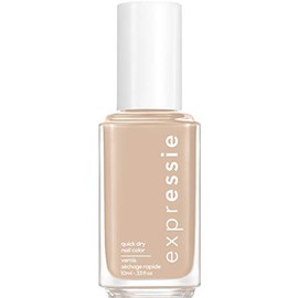 essie expressie Quick-Dry Vegan Nail Polish, Dial It Up Collection, Millennium Momentum, Nude Beige, 0.33 Ounce
