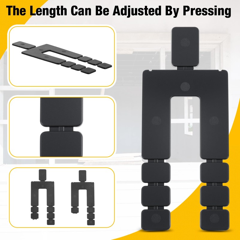 Otoolling 500 Pcs 1/16" x 3-1/2" Stack Shims Bulk Stackable