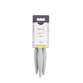 Harris Essen 3PK Gloss Set, Grey, 1 x 1, 1 x 1.5, 1 x 2 Paint Brushes