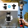 Aluminum Camera Tripod Adapter with 360 Degree Rotation Mini Ball