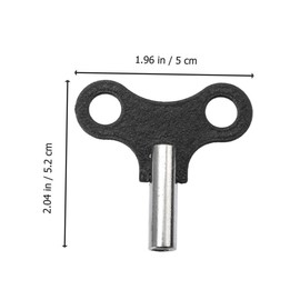 TEHAUX 4pcs Vintage Clock Winding Keys Durable Iron Clock Winding Tools Easy to Use Wind Up Key Portable Design for Home Use Accessories