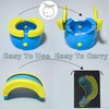 YOOLEETC Travel Potty for Toddler Kids,Folding Toilet in Banana Shape,Portable