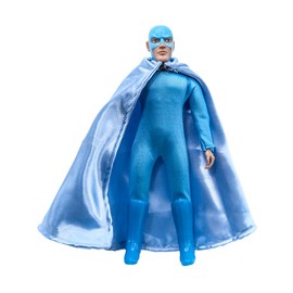 Blue Superhero 8 Inch Retro Style Action Figure