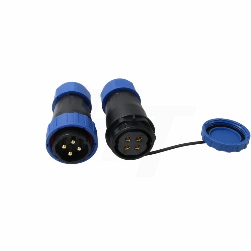 HangTon TY28 4 Pin 45A Aviation Waterproof Connector Male Female