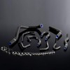 PIT66 Silicone Radiator Hose Kit,Compatible with 88-91 Civic/CRX EE EF/CR-X