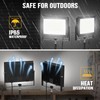 LIVOWALNY 2PCS LED Work Lights with Stand, 110W 11000 Lumens