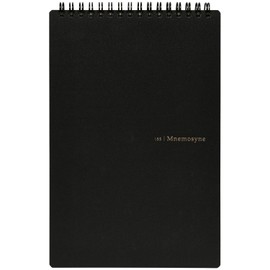 Maruman Nimoshine A5 Graph Ruled Notebook N165 Black