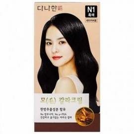 Danahan Mo Color Cream N1 Black (WDC5E30) - Option: Single item / 다나한 모 칼라 크림N1 흑색 (WDC5E30) - 옵션:단품