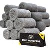 0000 Steel Wool for Mice Control - 24 Pack Fine