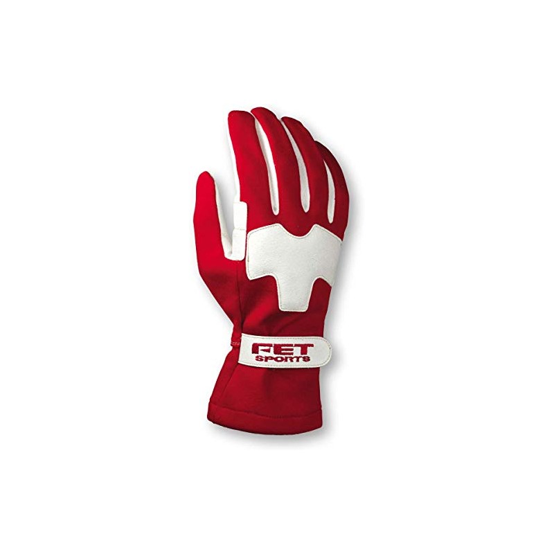 FET Sports 3D Lightweight Gloves Red/White M FT3DLW02