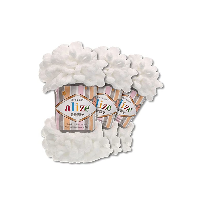 Wohnkult Alize 3 x 100 g Puffy Premium Wool 62