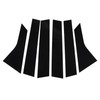 A ABSOPRO Door Pillar Window Trim Cover Front Rear Left