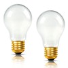 Blakapoo 100 Watt Incandescent Light Bulbs, A19 100W Frosted Light