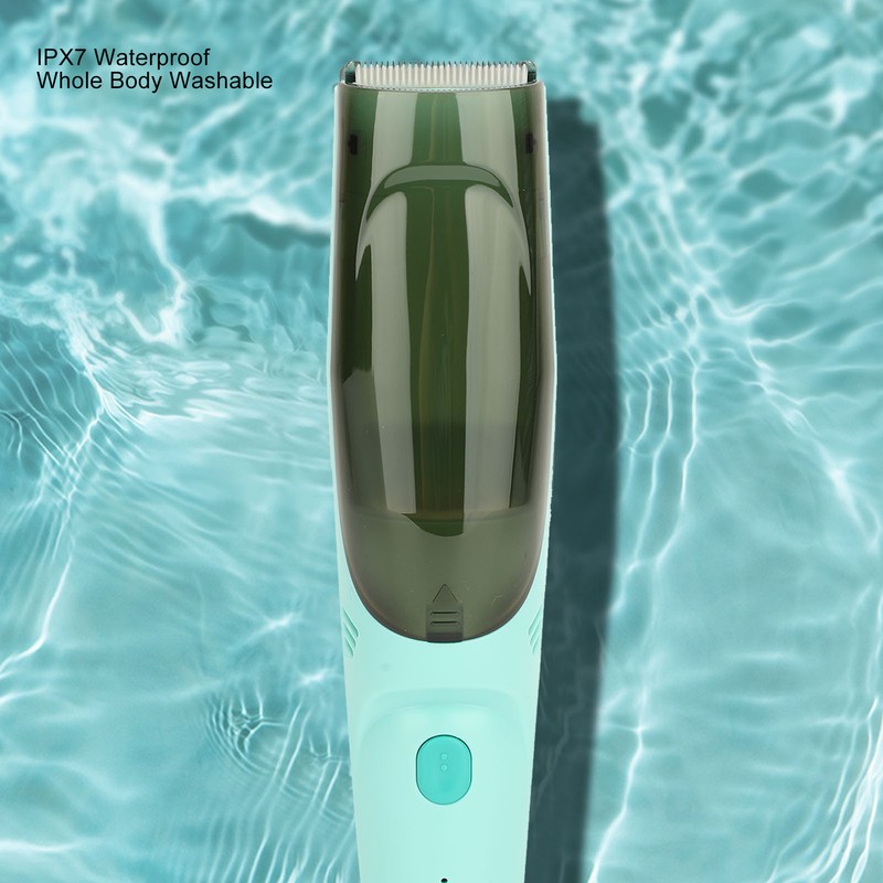 Baby Hair Clipper Waterproof Low Noise Rechargeable Vacuum Hair Cutting