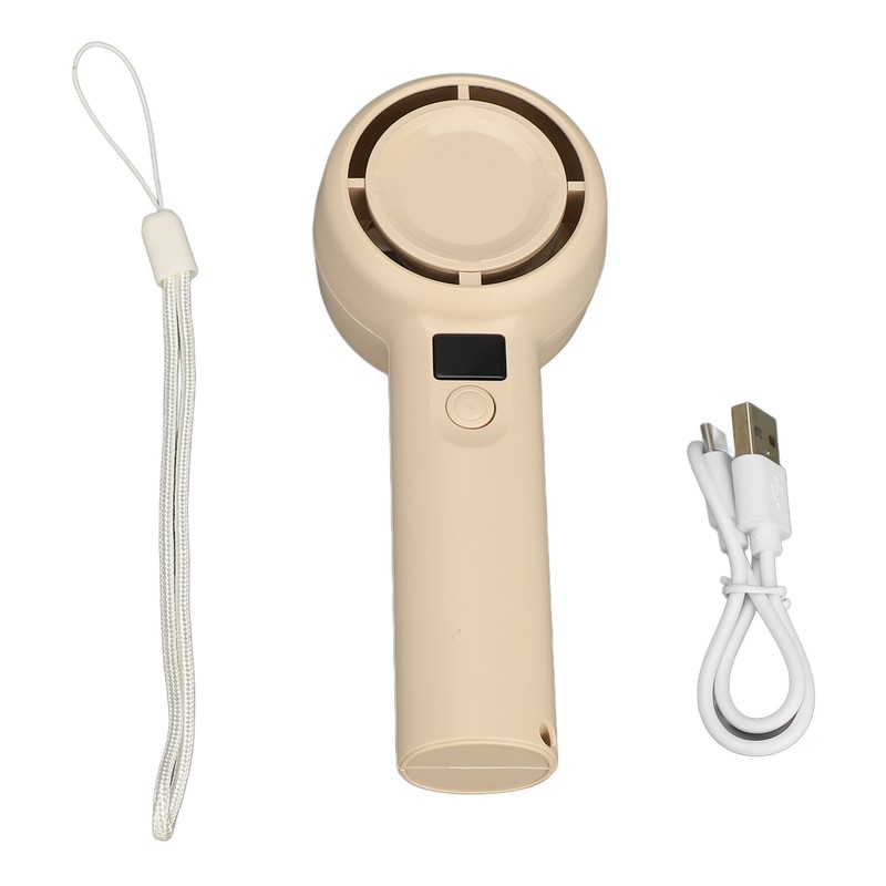 Handheld Portable Turbo Fan 1200mAh USB Rechargeable Battery Operated Mini
