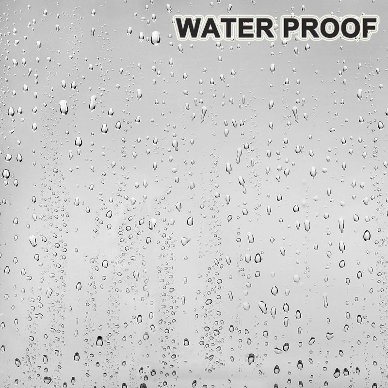 MAXIDEA Clear Shower Curtain Liner 72x72 inch - PEVA 8