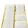 Watch Parts Storage Box Stackable 5 Compartments Acrylic Rubber Watch