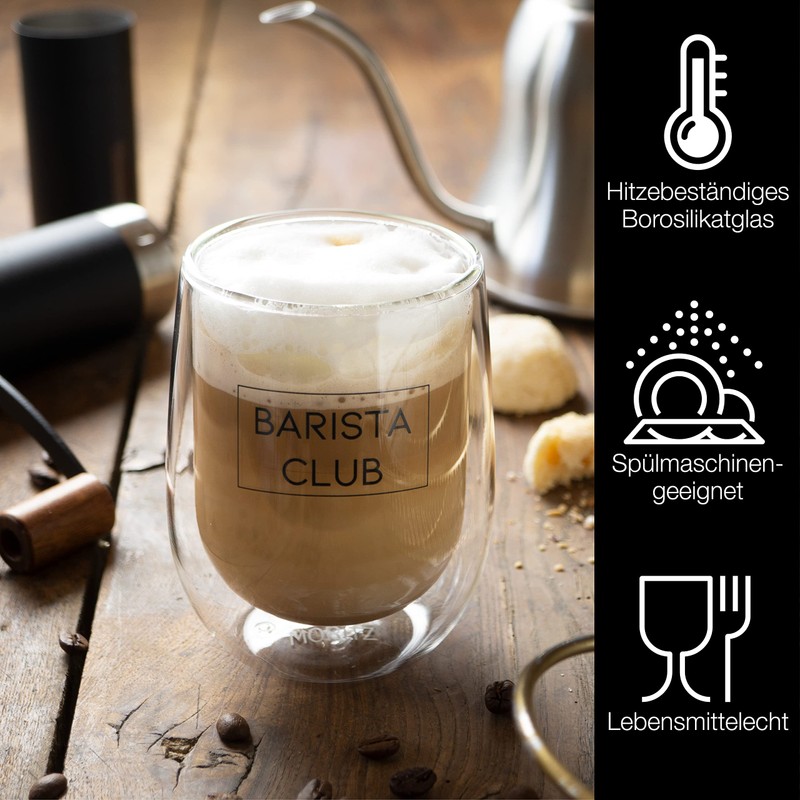 Moritz & Moritz Barista 2 x 300 ml Double Walled