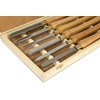 WEN CH11 6-Piece Artisan Chisel Set with 6-Inch High-Speed Steel