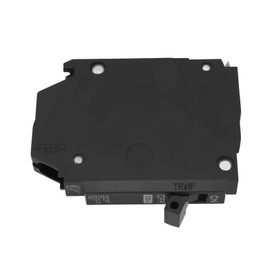 OTOTEC 1 x Electric THQP120 Circuit Breaker 1-Pin 20 Amp SPST Compatible with HomeSeer Compatible with Belkin WeMo 84.2 x 65 mm Black