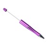 7 Pens Chrome Beadable Pens WHOLESALE BULK Beaded Ballpoint Pen