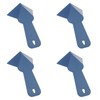 OZXNO 4 Pcs Drywall Trowel Plastic Corner Knife Blue Inside