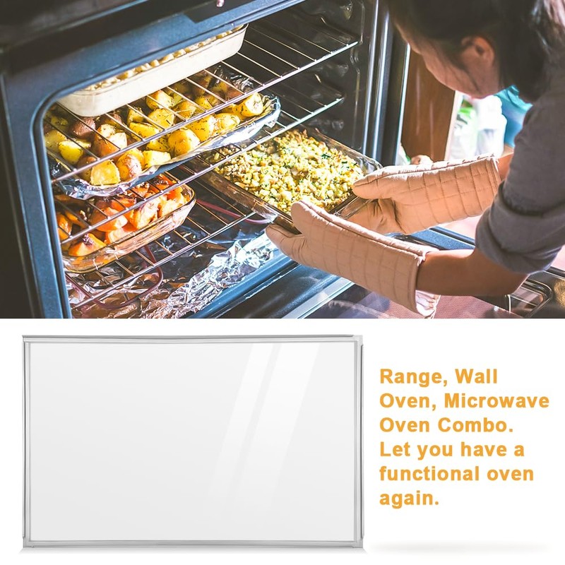 WB56X22160 Range Oven Inner Door Glass for GE Oven, Stove,