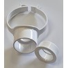 Floplast Soil Pipe White Strap Boss with 40mm - 1.5"