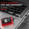 USB Induction Headlamp Hand Wave Sensing Headlight LED Work Headlight