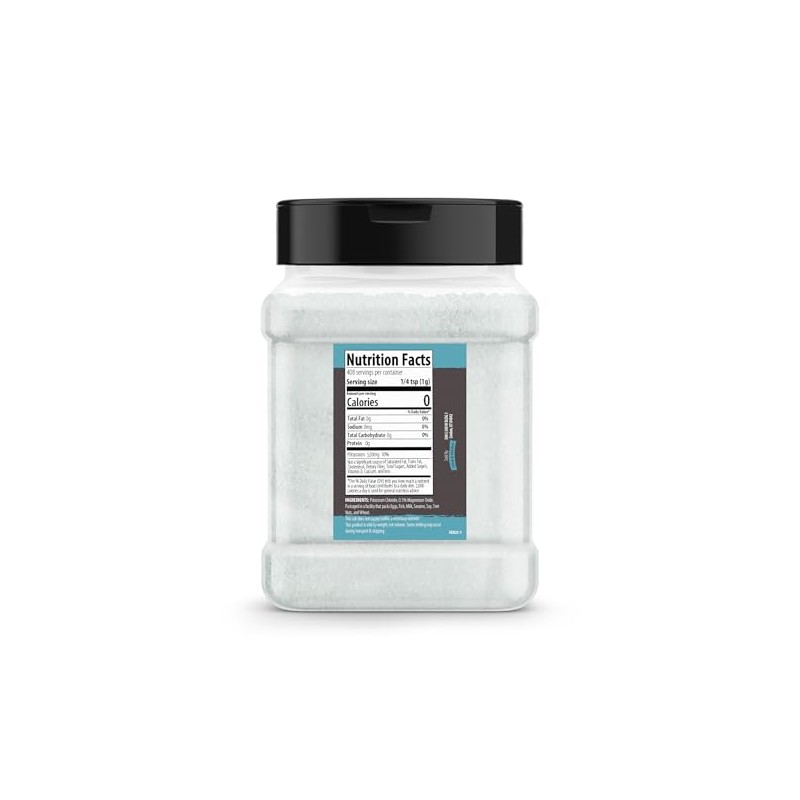 Birch & Meadow Sodium-Free Salt Substitute, 14.4 oz, Potassium Chloride,