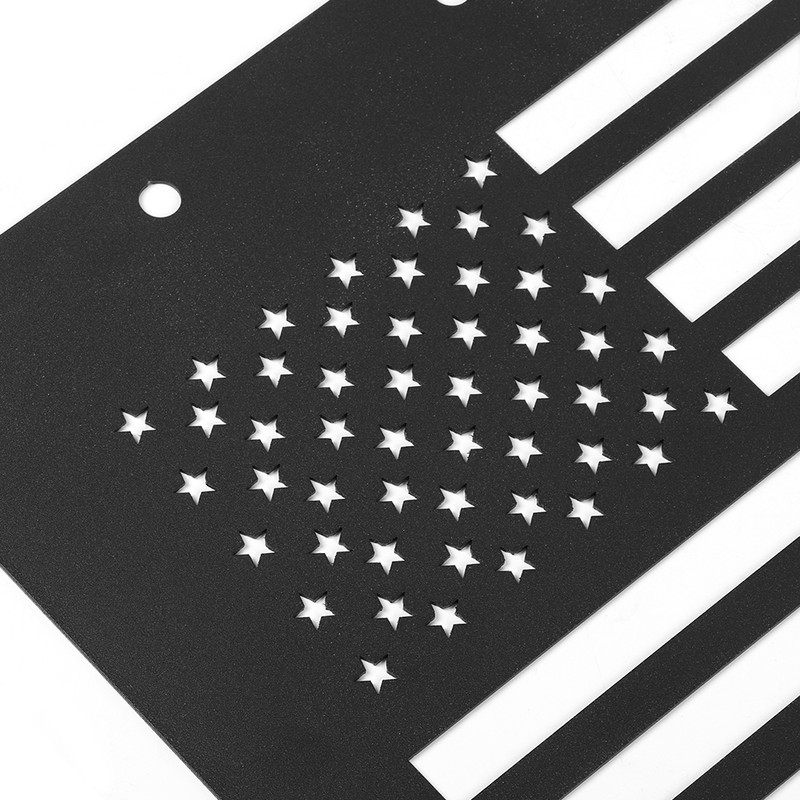 Tailgate Air Vent Outlet Cover Plate National Flag Style Fits