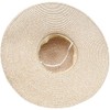 Lanzom Womens Wide Brim Summer Straw Hat Floppy Foldable Roll