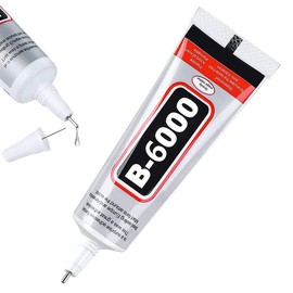 B6000 Jewelry Glue Clear for Rhinestone, Craft Adhesive Glue with Precision Tip, Multifunctional Glue for Rhinestones Crafts, Clothes Shoes, Fabric, Jewelry Making, Cell Phones (10 ml/ 0.3oz)