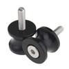 Black 6 mm M6 CNC Aluminium Motorcycle Bicycle Accessories Slider