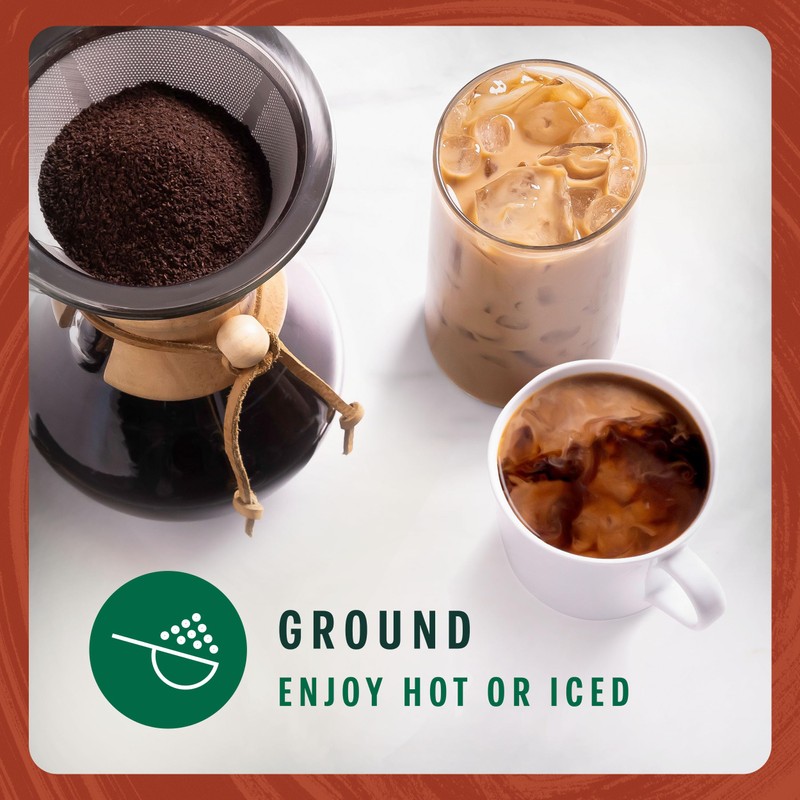 Starbucks Ground Coffee, Medium Roast Coffee, Fall Blend, 100% Arabica,