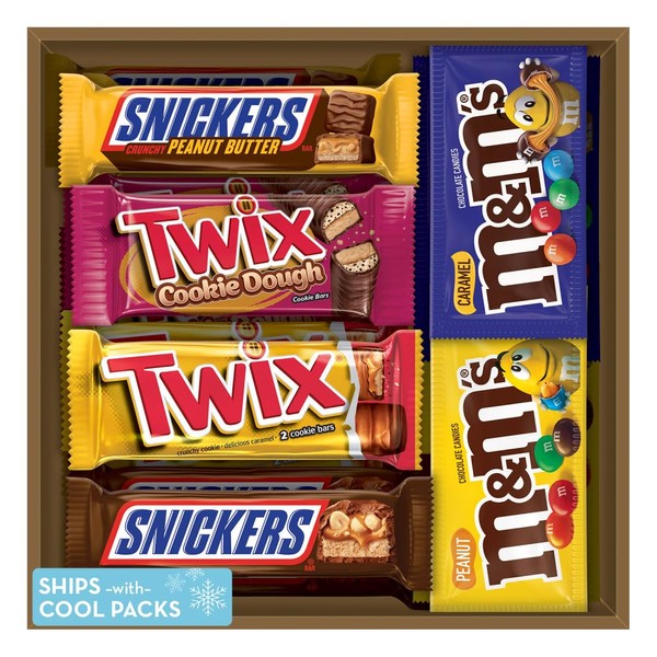 Mars M&M'S Peanut, M&M'S Caramel, SNICKERS Original, SNICKERS Peanut Butter
