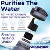 Nakii Filtered Water Bottle, Leakproof, BPA-Free, Motivational Markings, Travel, Everyday